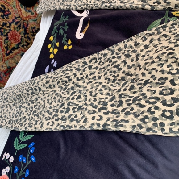 Ella Moss high rise skinny ankle leopard stretch pants. Worn twice! - Picture 3 of 3